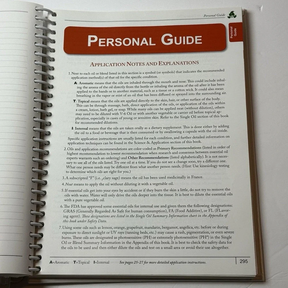 Quick Reference Guide for Essential‎ Oils 2013 - Spiral-bound - GOOD